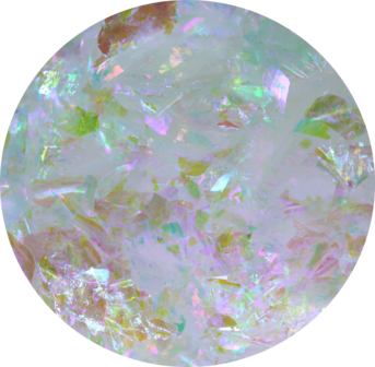 Chrome flakes opal 1