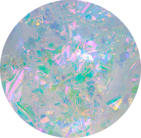 Chrome flakes opal 4